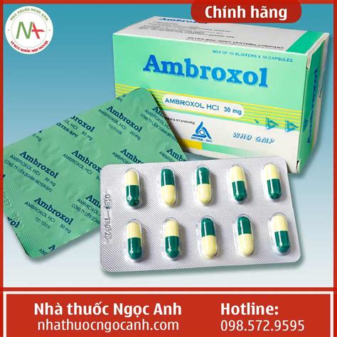 Thuốc Ambroxol 30mg Meyer Là Thuốc Gì Giá Bao Nhiêu Mua ở đâu