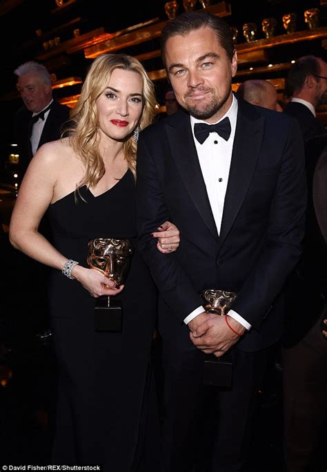 Bafta Winners Leonardo Dicaprio And Kate Winslet Reunite At The 2016