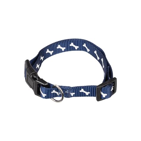 Happy Tails Small Bone Print Dog Collar Bunnings Australia