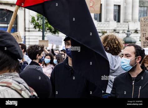 Manifestación Pacífica Contra El Racismo La Xenofobia Y El Fascismo