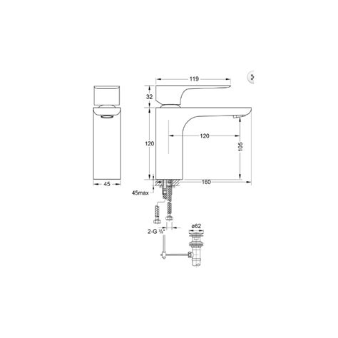 Bateria Umywalkowa Chrom Series Steinberg Home Pl