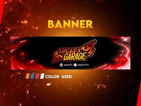 An amazing gaming banner| Twitch banner| anime banner or logo | Upwork