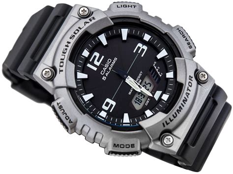 MĘSKI ZEGAREK CASIO AQ S810W 1A4V 100M TOUGH SOLAR 7407203599