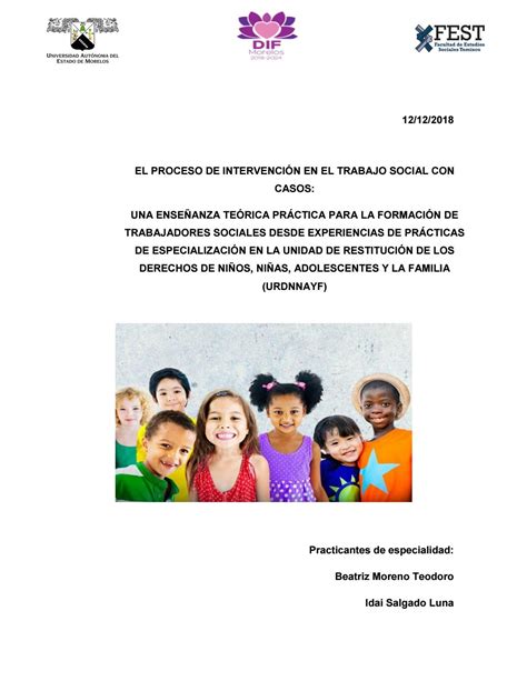 El Proceso De Intervenci N En El Trabajo Social Con Casos By Aidi