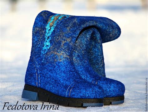 Сапоги войлочные "Gold thread" в интернет-магазине на Ярмарке Мастеров ...