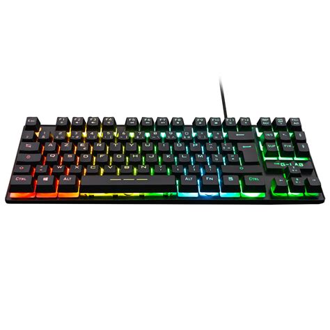 The G Lab Keyz Caesium TKL Noir KEYZ CAESIUMTKL FR Achat Clavier