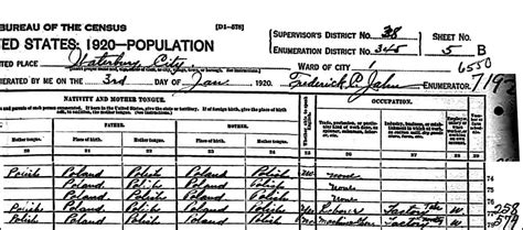 Josephine Niedzialkowski In The Us Federal Census Steve S