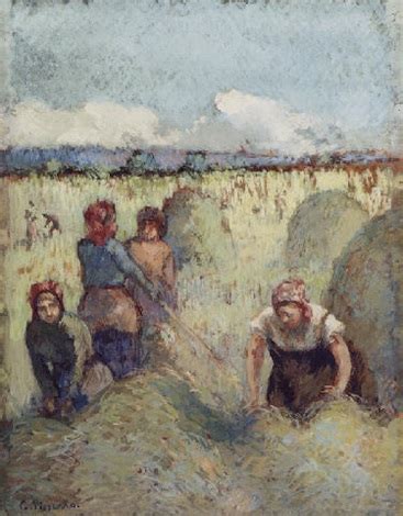 La Fenaison Par Camille Pissarro Sur Artnet