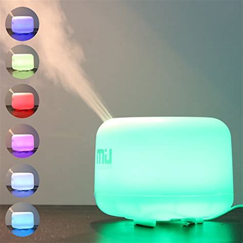 MIU COLOR 500ml Aromatherapy Essential Oils Diffuser 7 Color Changing