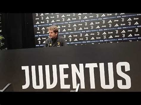 Juventus Women Montemurro Conferenza Stampa YouTube