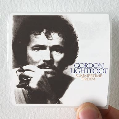 Gordon Lightfoot Summertime Dream Album Cover Sticker