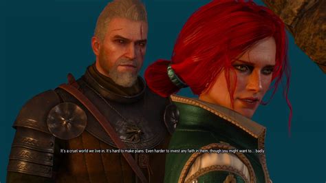The Witcher Wild Hunt Geralt And Triss Sex Scene YouTube