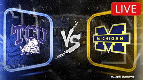 Tcu Vs Michigan Play By Play Ncaaf 2022 College Football Semifinal