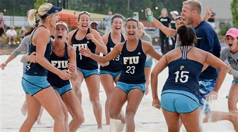 Fiu Beach Volleyball Moves To Championship Match Of Ccsa Tournament