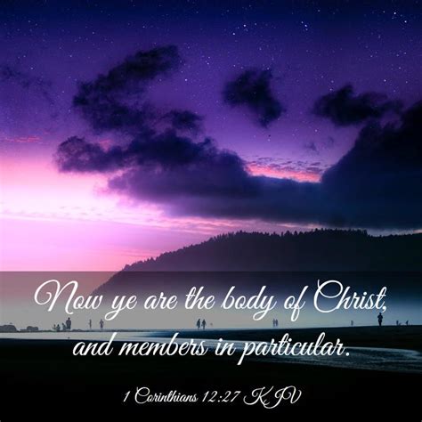 1 Corinthians 12 27 Kjv Bible Verse Images