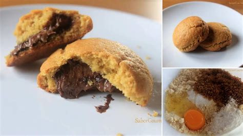 Galletas Rellenas De Nutella Saborgourmet