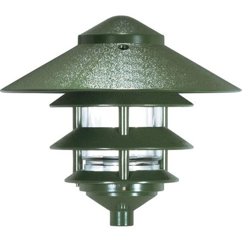 20 Watt Green Line Voltage Hardwired Outdoor Path Light At