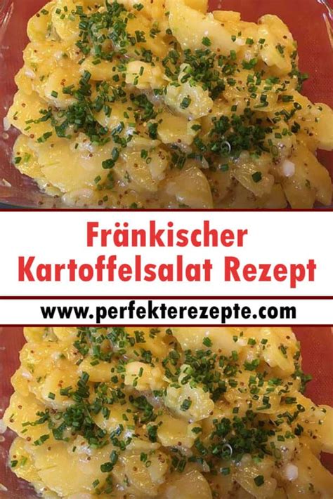 Fränkischer Kartoffelsalat Rezept Schnelle und Einfache Rezepte