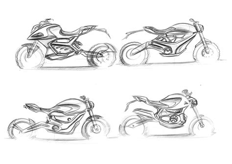 Motorcycle Sketches on Behance