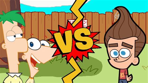 M U G E N Battles Phineas And Ferb Vs Jimmy Neutron YouTube