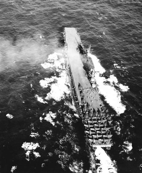 Uss Saratoga Cv 3 January 1944 World War Photos