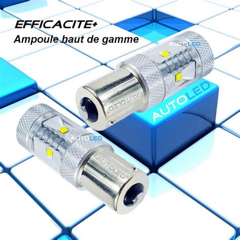 Ampoule LED BAU15s PY21W Recul Position Stop