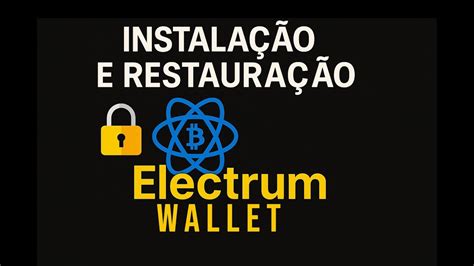 Como Evitar A Sincronização Na Electrum - 🔐 Instalação e Restauração da Electrum Wallet: Guia Completo! 🚀 - YouTube