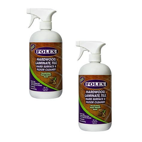 FOLEX Wood Liquid Cleaning Cleanser Hard Surface Floor Cleaner 32oz