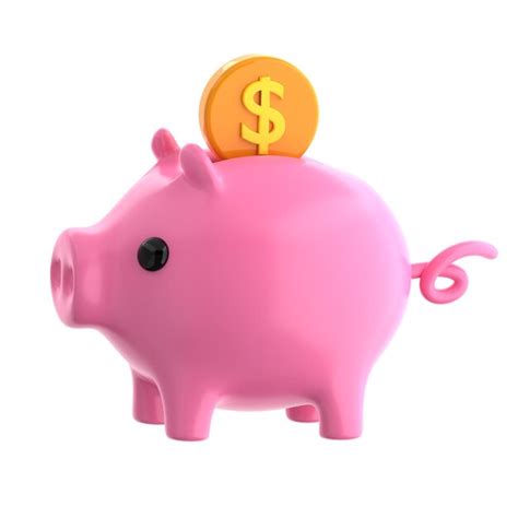 Premium Photo Piggy Bank D Icon Illustration