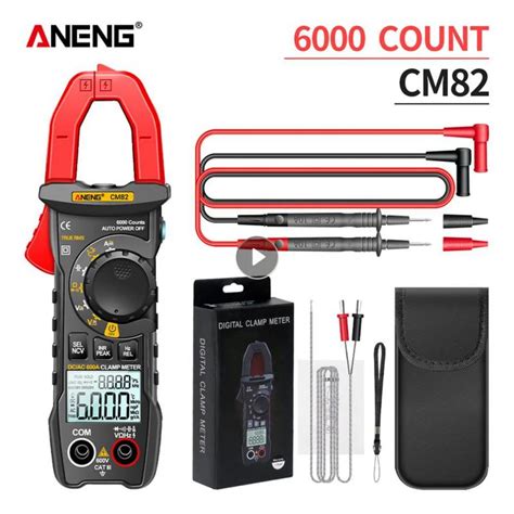 Aneng Cm Digital Clamp Meter Pliers Ammeter Professional Digital