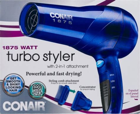 Conair 1875 Watt Turbo Styler Hair Dryer 1 Ct Food 4 Less