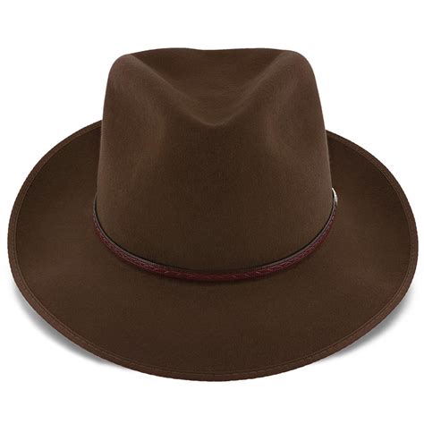 Roadster Stetson Walnut Fur Felt Fedora Hat