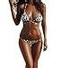 Stripsky Women Halter Strappy Brazilian Sexy Bikini Set Want It All