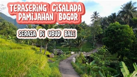 Pemandangan Alam Desa Purwabakti Pamijahan Bogor Cinematic Tanpa Music