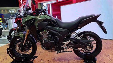 New Honda Cb X Pearl Organic Green Walkaround Youtube