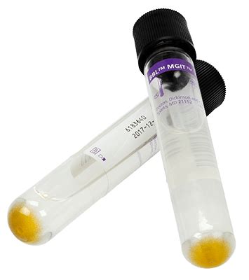 Bd Bactec Mgit Mycobacterial Growth Indicator Tubes