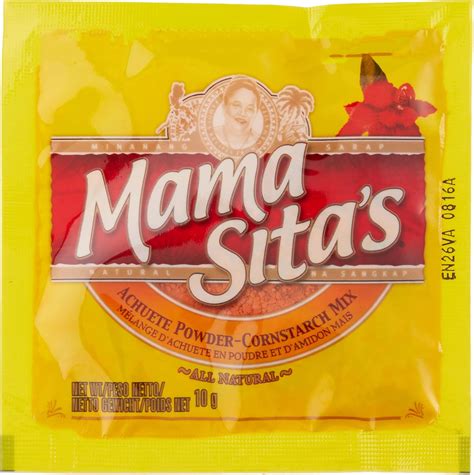 Jp Mama Sita`s Achuete Anato Powder 10g Food Beverages And Alcohol