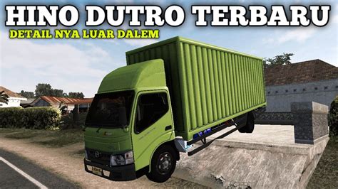 MOD HINO DUTRO LONG CHASIS Detail Nya Luar Dalem YouTube