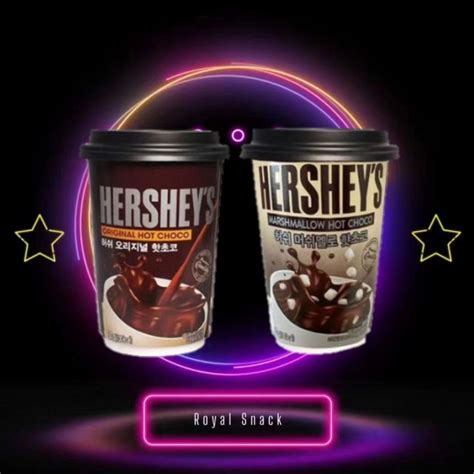 Korea Hershey s Hot Chocolate Instant Cup Drink 韩国 好时 可可即冲热饮 30g Lazada