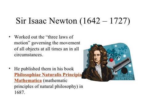 Sir Isaac Newton Laws Of Motion Pictures - PictureMeta