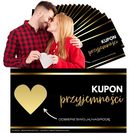 X Kupony Przyjemno Ci Zdrapka Walentynki Prezent Zdrapki Kupony