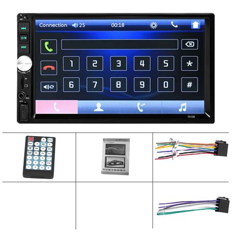 Acodo Din Stereo Inch B Car Radio Din Touch Screen Multimedia