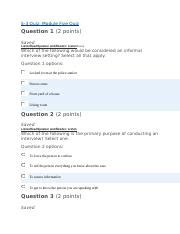 Quiz Module Five Quiz Docx Quiz Module Five Quiz Question