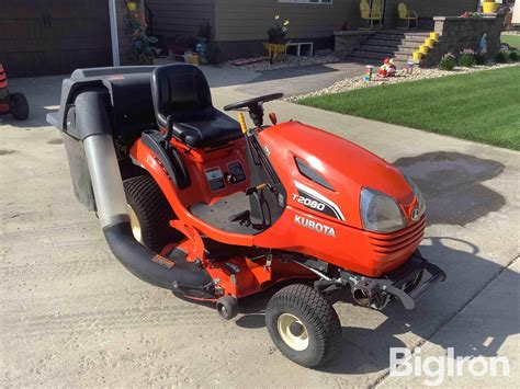 Kubota T2080 Riding Lawn Mower Bigiron Auctions