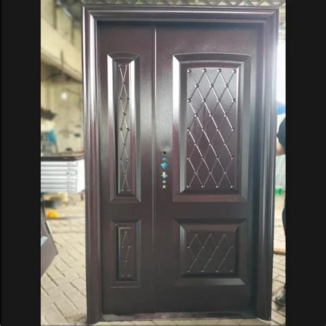 Jual Inovasi Kontruksi Luxury Ms Pan Pintu Plat Baja Mother And Son