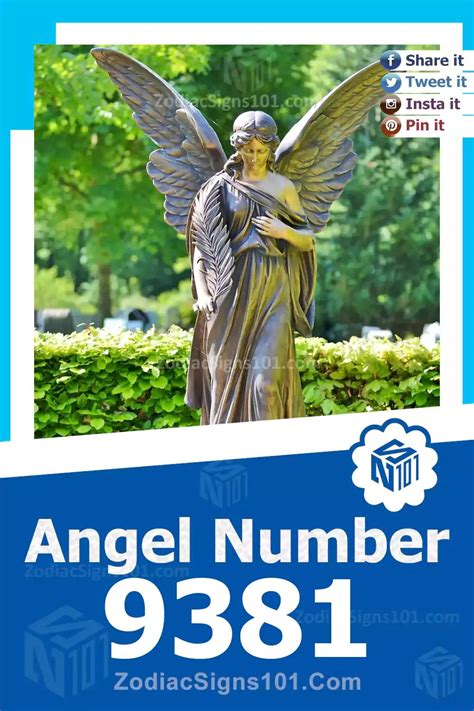 9381 Angel Number Spiritual Meaning And Significance - ZodiacSigns101