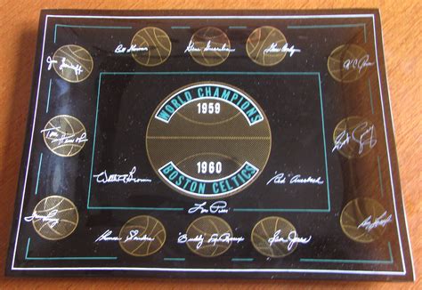 Lot Detail Boston Celtics World Champions Tray Rare