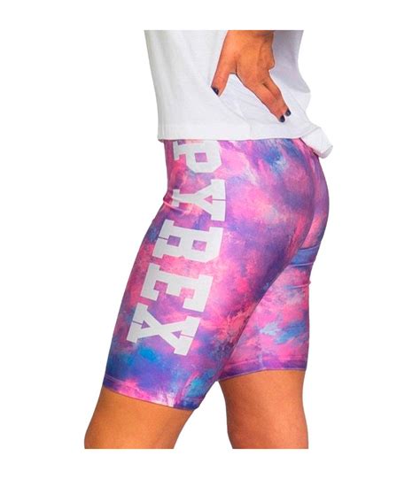 Completo Corto Pyrex Con Stampa Tie Dye Ciclista In Tuta Da Donna Rif