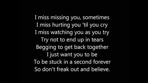 The Saturdays Missing You Lyrics Youtube