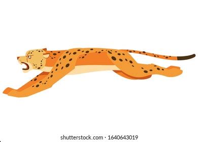 Fast Cheetah Running Cartoon - bmp-cahoots